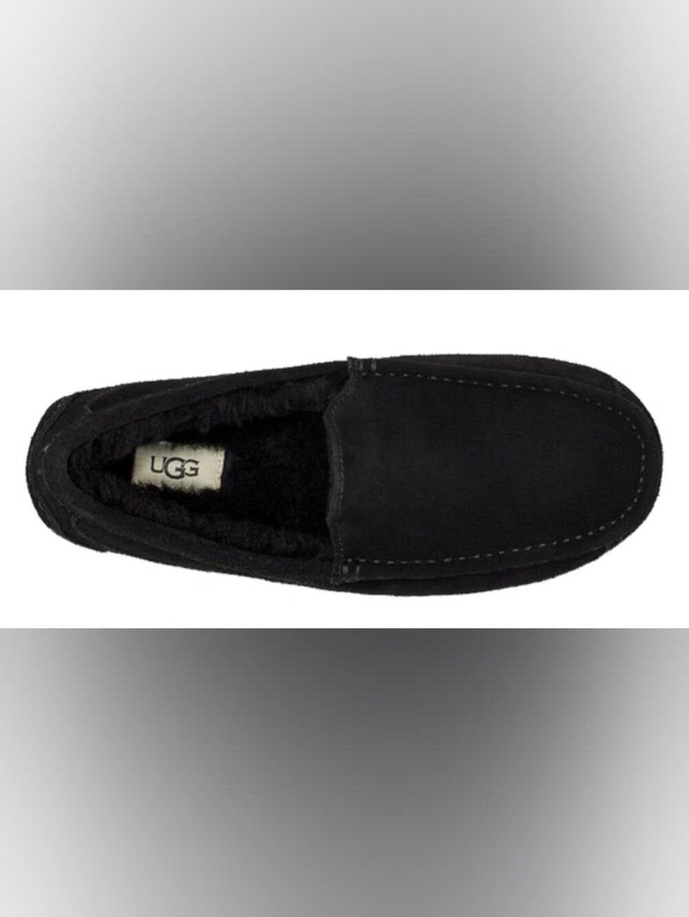 UGG®Men's Ascot Suede Slip-On Moccasin Loafers Size 11 Used Excellent - Picture 3 of 10